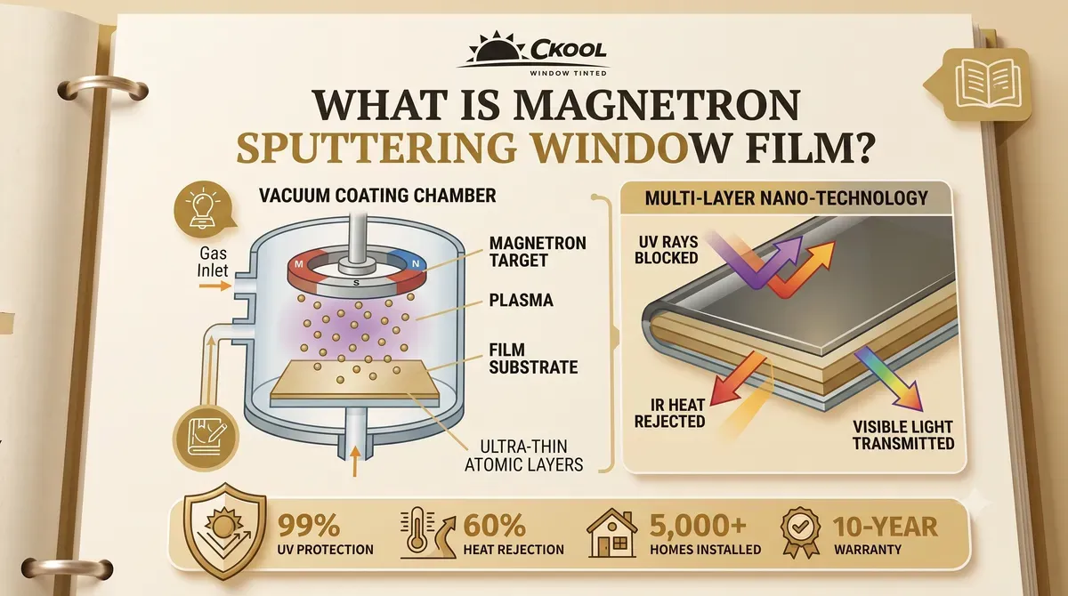 What is Magnetron Sputtering Window Film?