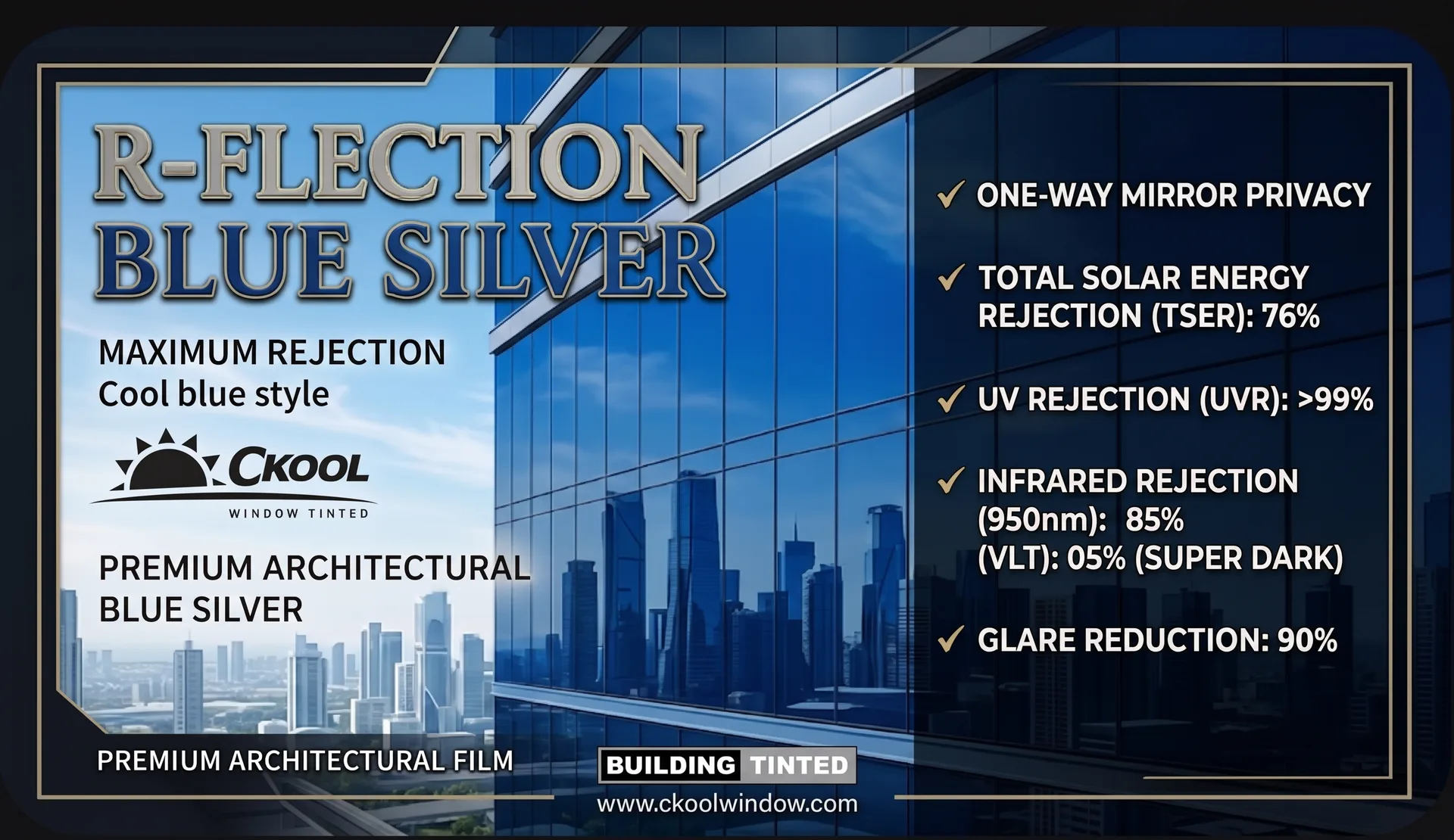 R-FLECTION™ Blue-Silver