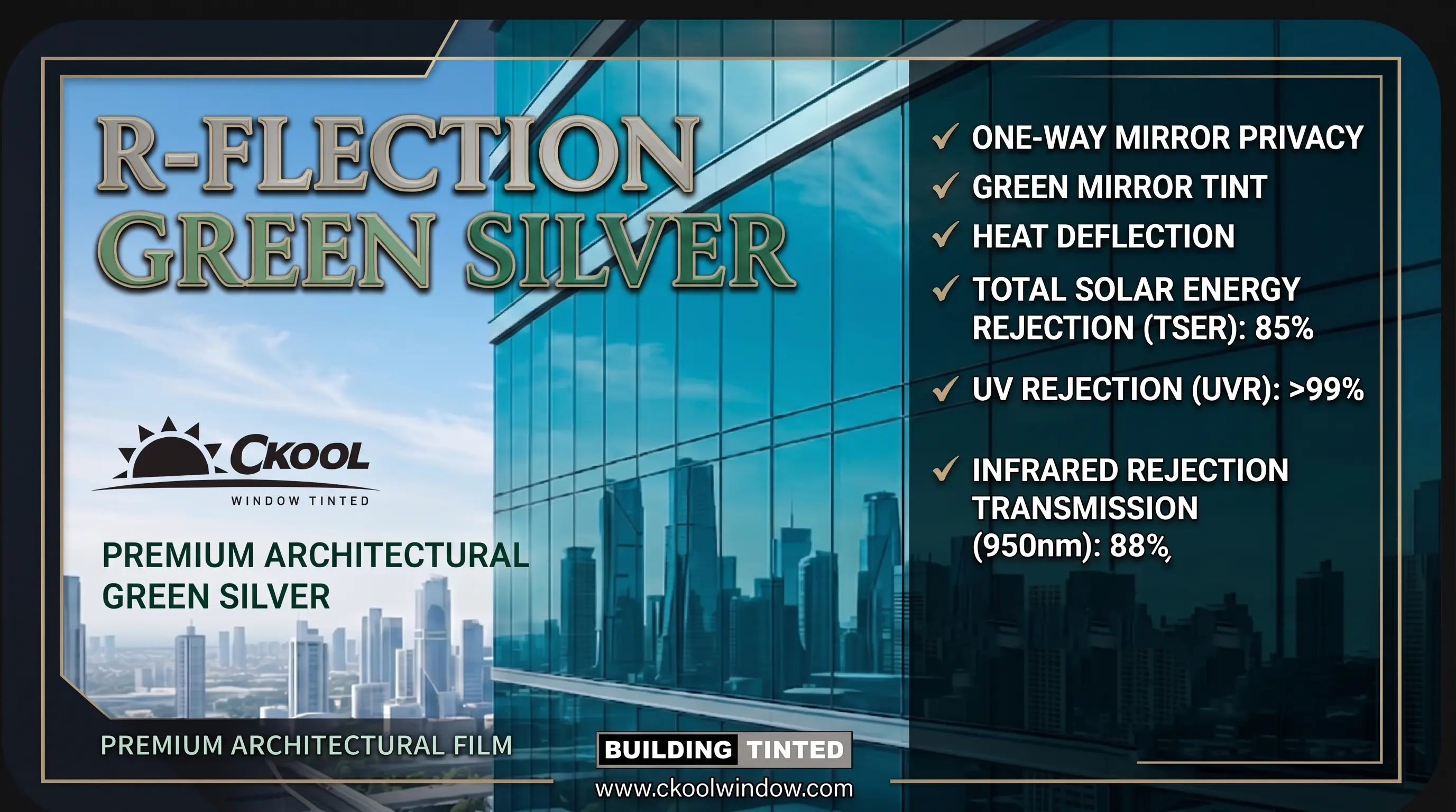 R-FLECTION™ Green-Silver
