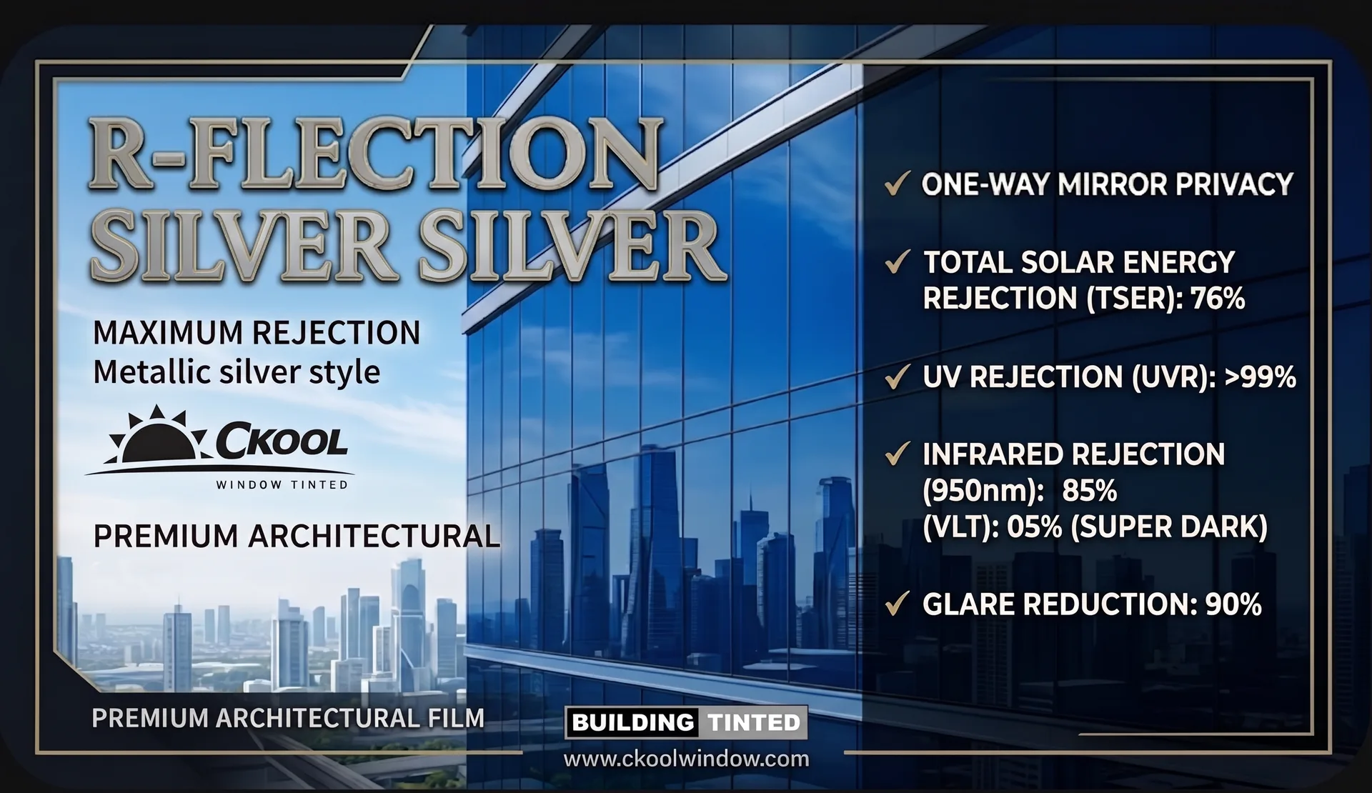 R-FLECTION™ Silver-Silver