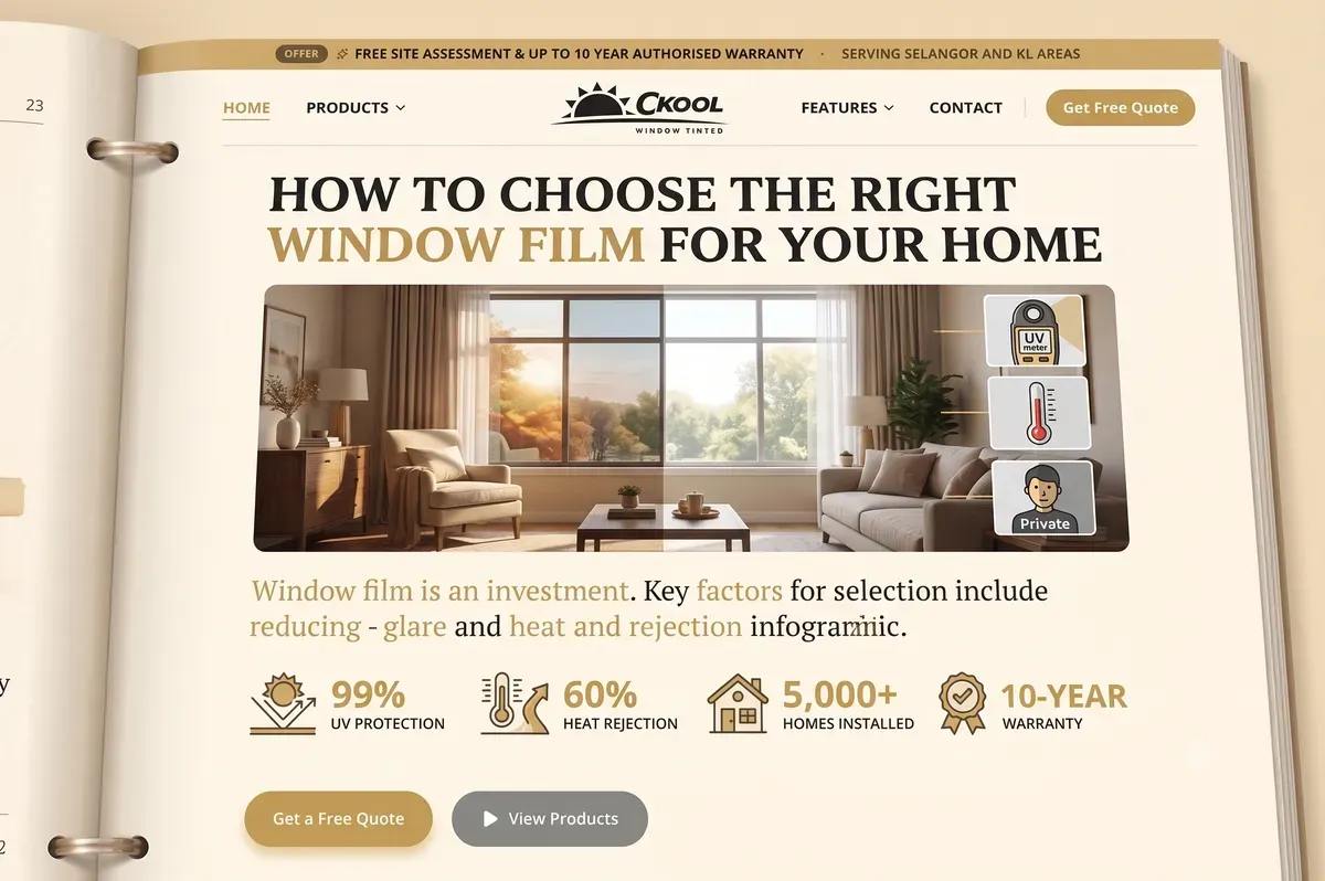 How to Choose the Right Window Film for Your Home
