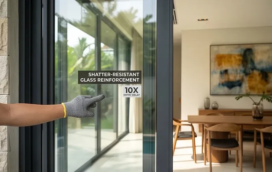 Executive Bungalow - Safety & Security Film (Clear 6 Mil) installation photo 5